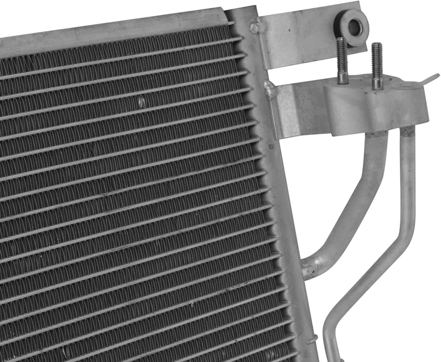 A/C Condenser and Receiver Drier Assembly Compatible with 2006-2011 Hyundai Accent