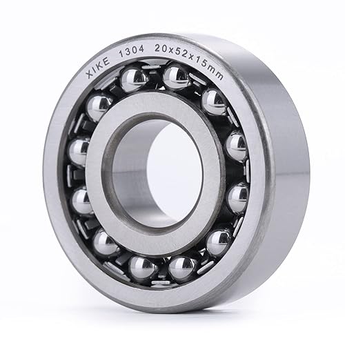 Miniatura 25 de XIKE 1 Pcs 108 Self-Aligning Ball Bearings 8x22x7mm, Open and Chrome Steel Fits DIY/Fans/Industrial/Agriculture/Pulp/Paper/Beverage/Textile