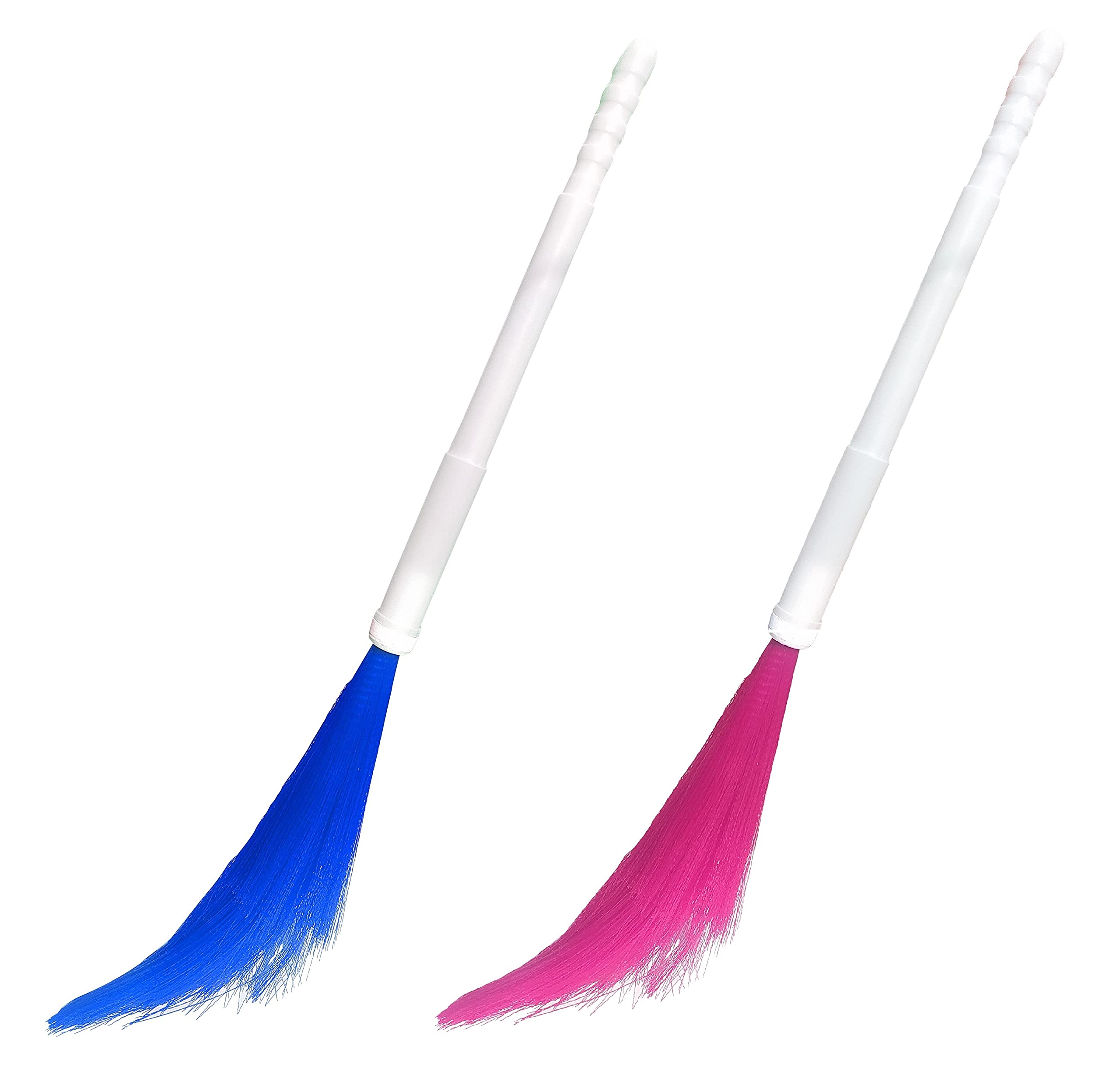 (Pack of 2 Broom) Blue and Pink Plastic Broom. Fiber Wet and Dry Broom, Ideal for Floor Cleaning. (Adjustable Broom/Folding Broom/Traveling Broom) (B09BXPC1QW) Amazon Price History, Amazon Price Tracker