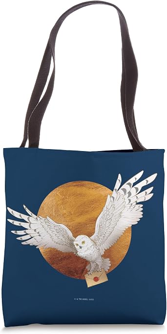 Harry Potter Hedwig and the Moon Tote Bag