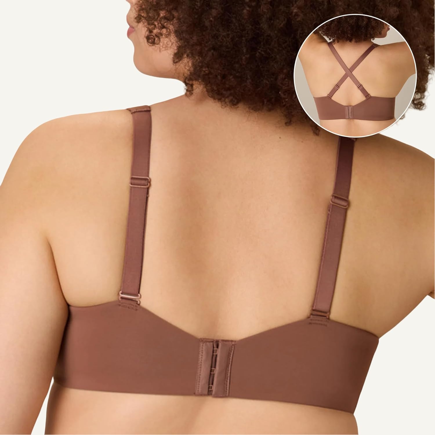 Playtex Womens Underwire Bra, Plus-Size T-Shirt Bras Available, Full Coverage, Moisture-Wicking, 4807 - Image 2