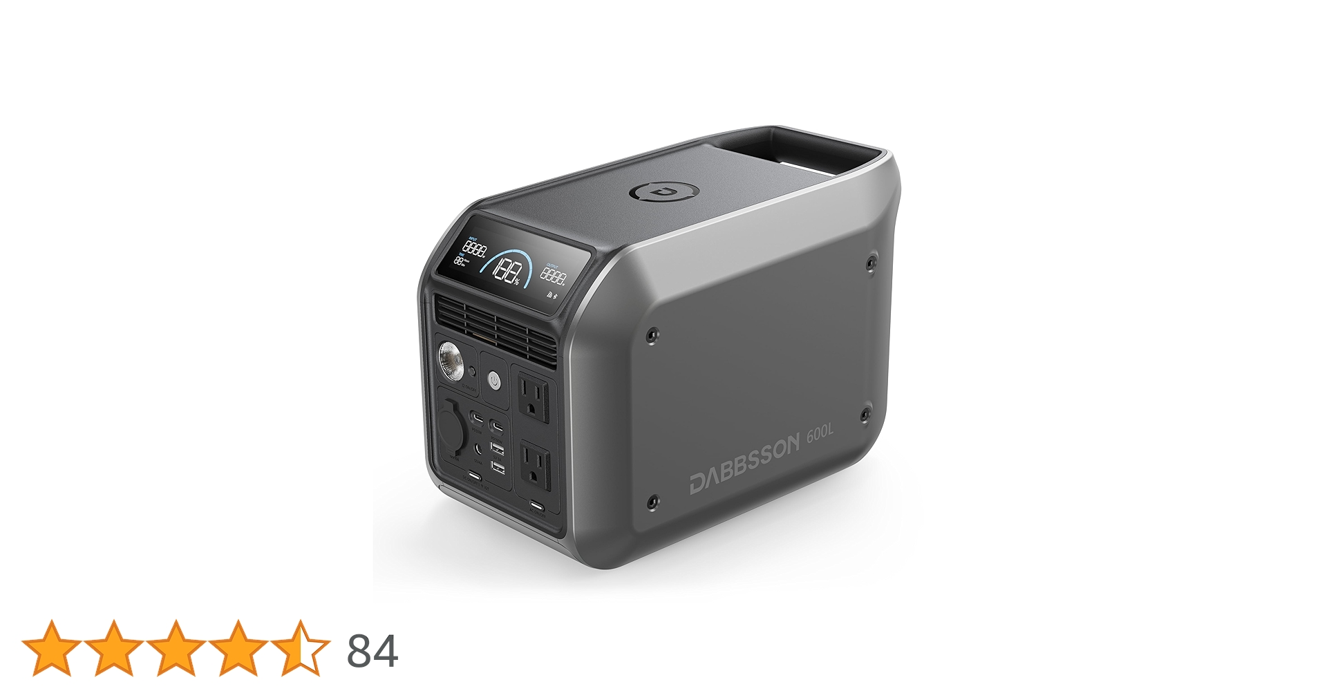 Amazon.co.jp: Dabbsson ポータブル電源 600L 768Wh ソーラー