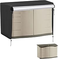 Vista 20 de Yaheetech - Funda impermeable para mesa de banco de macetas Yaheetech de 45 x 20 x 49 pulgadas, funda protectora para armarios al aire libre/bancos