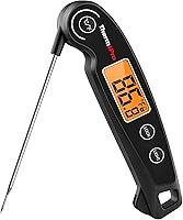 ThermoPro TP605 Instant Read Meat Thermometer Digital, Waterproof Backlit Probe for Grilling BBQ Kitchen Cooking ±1.8°F Accurate
