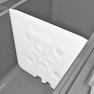 32QT Ice Pack Cooler Divider, Compatible with RTIC 32qt Cooler, Freezable Cooler Divider, Cooler Accessories