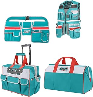 Total 4 Piece Tool Bag Set with 16" Tool Bag