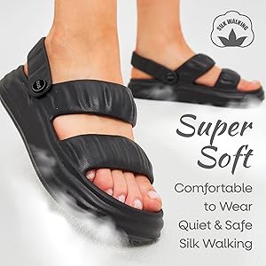 Amazon.com | DIUS Women's And Man's Platform Sandals: Arch Support