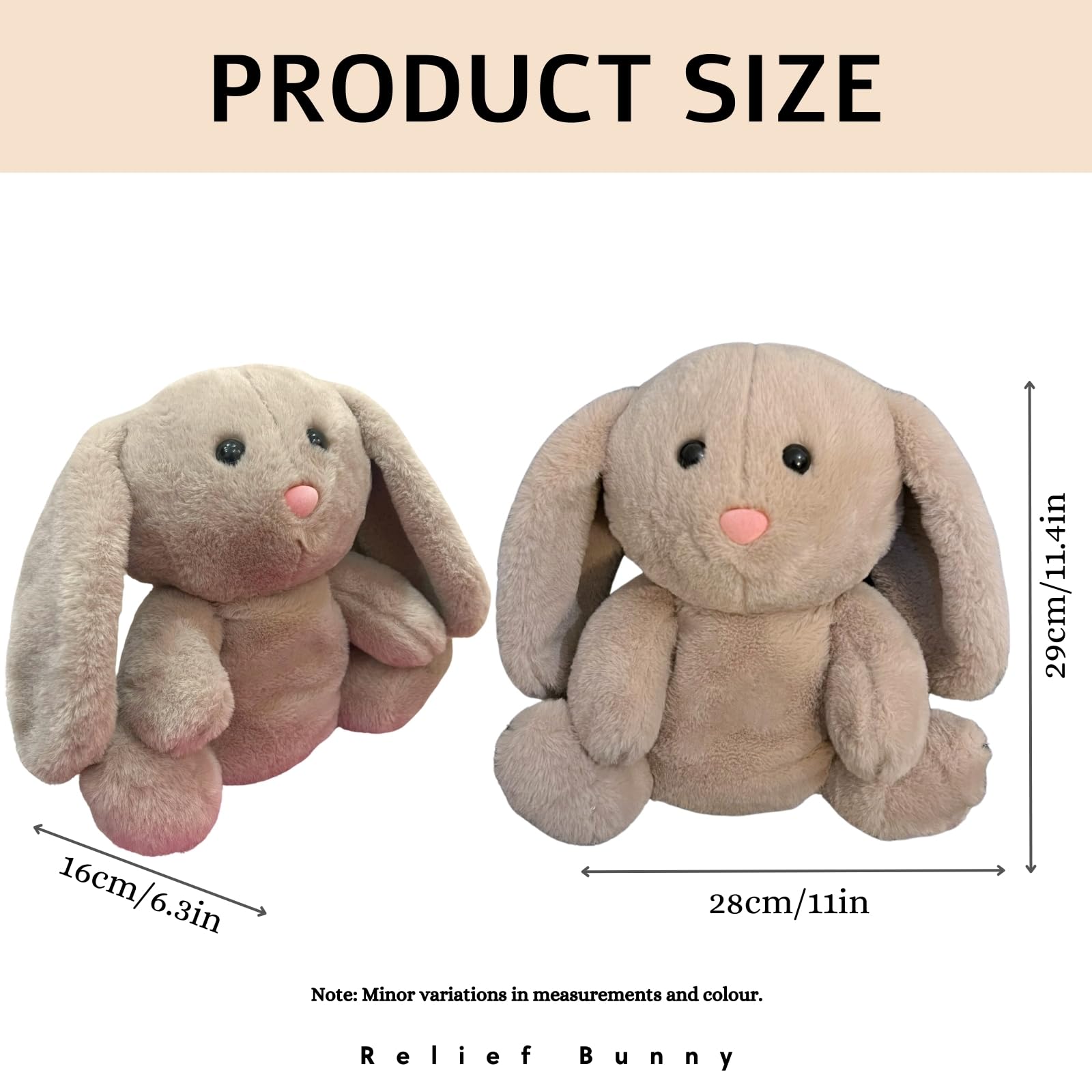 Easter Anxiety Relief Koala Bunny, Breathing Teddy Anxiety Bear with Calming Music, Lights, Sleeping Otter Plush, Soothing Bunny for Adults & Kids, Stress Relief Stuffed Animal - Image 2