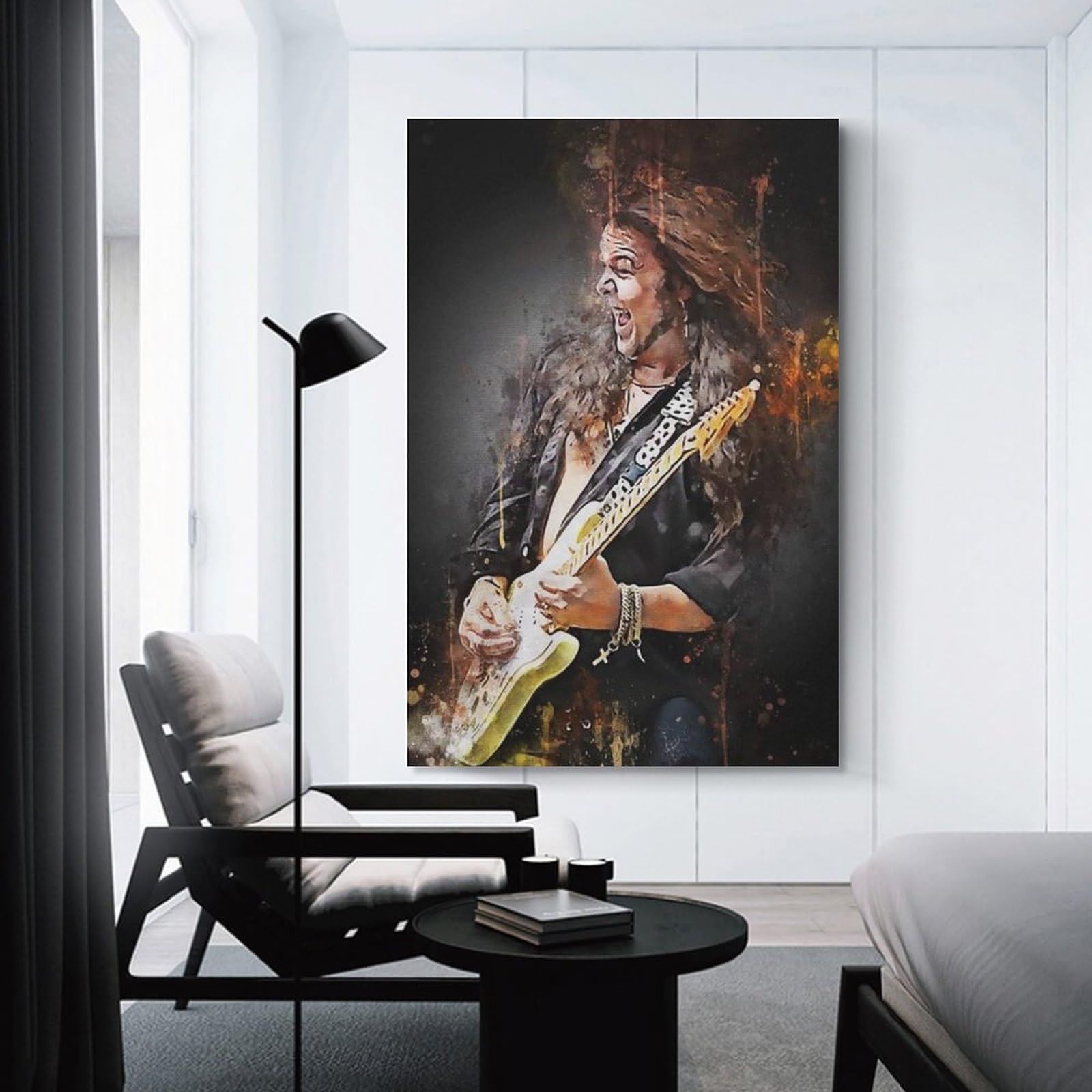 Amazon.co.jp: イングヴェイ・マルムスティーンのギタリスト絵画