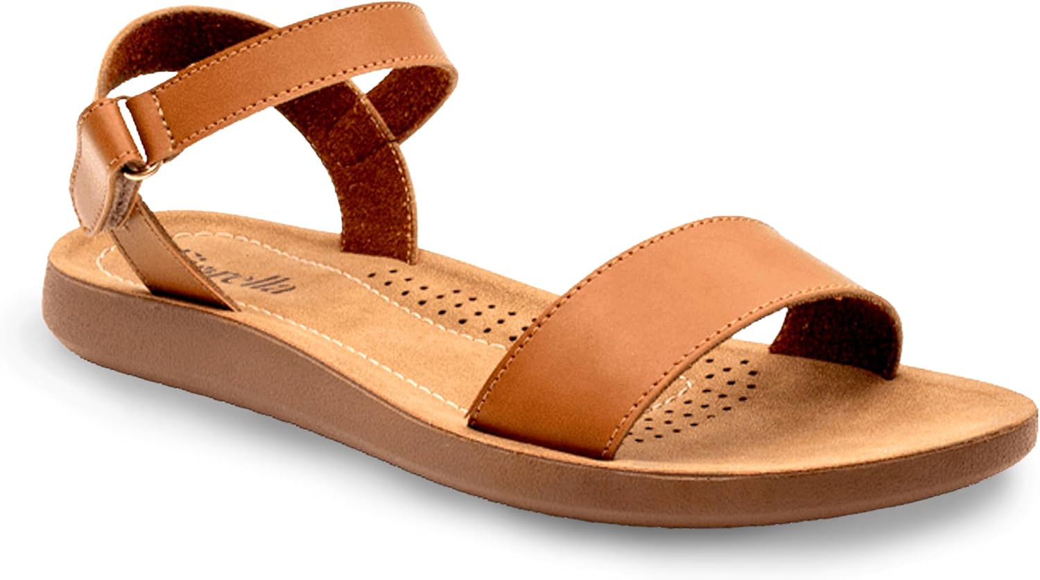 FIORELLA Women Sandals - Comfortable Flat Ankle-Strap