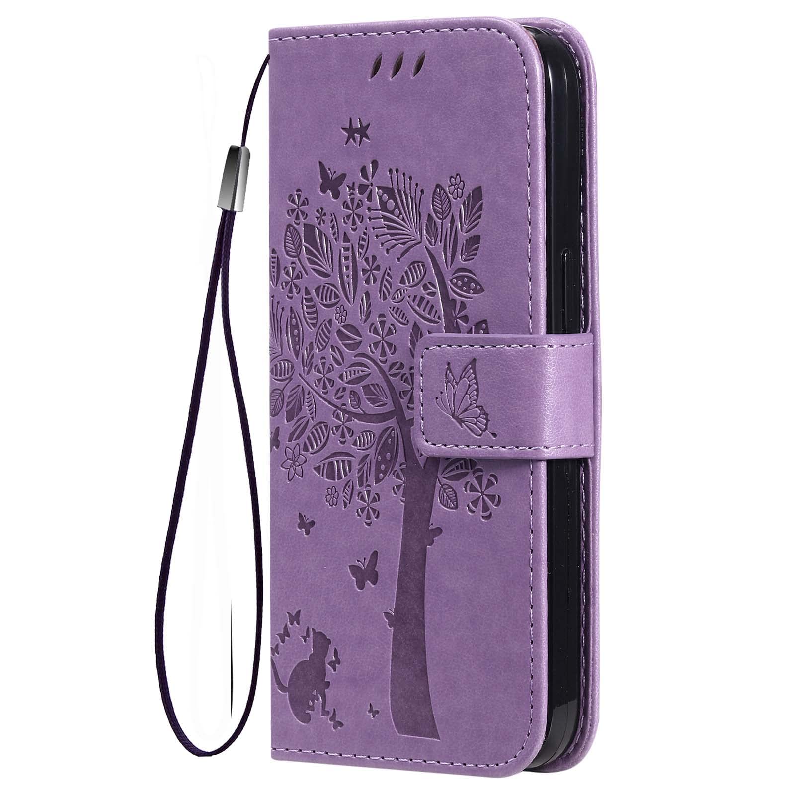 Custodia Portafoglio Per Oppo A74 4G: Cover In Pelle PU Verde Con Funzione Stand, Slot Per Schede E Chiusura Magnetica - Design Retrò Premium - 2