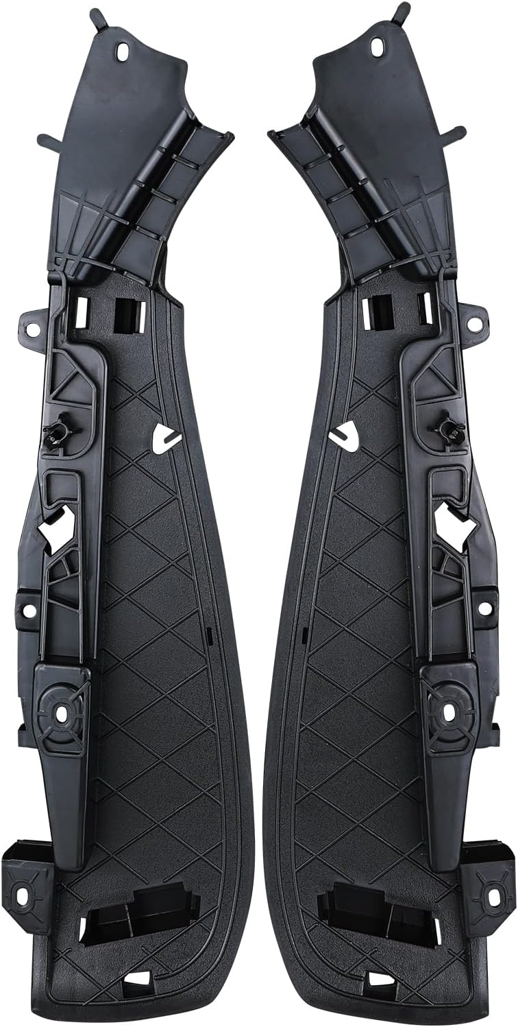 Front Seat Track Rail Cover Compatible with 2013-2023 BMW 5 6 7 Series Replaces 52107317458 52107317459 Left Right Side Seating Bracket