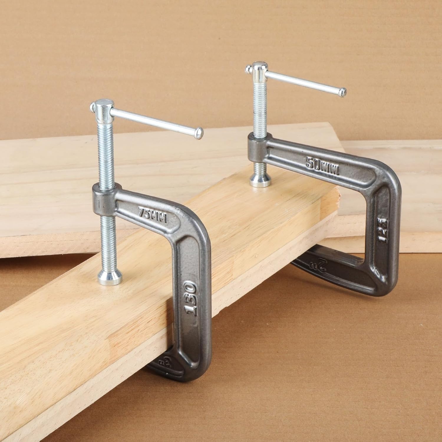 Olympia Tools C-Clamp, 38-146, (6" X 3.5")