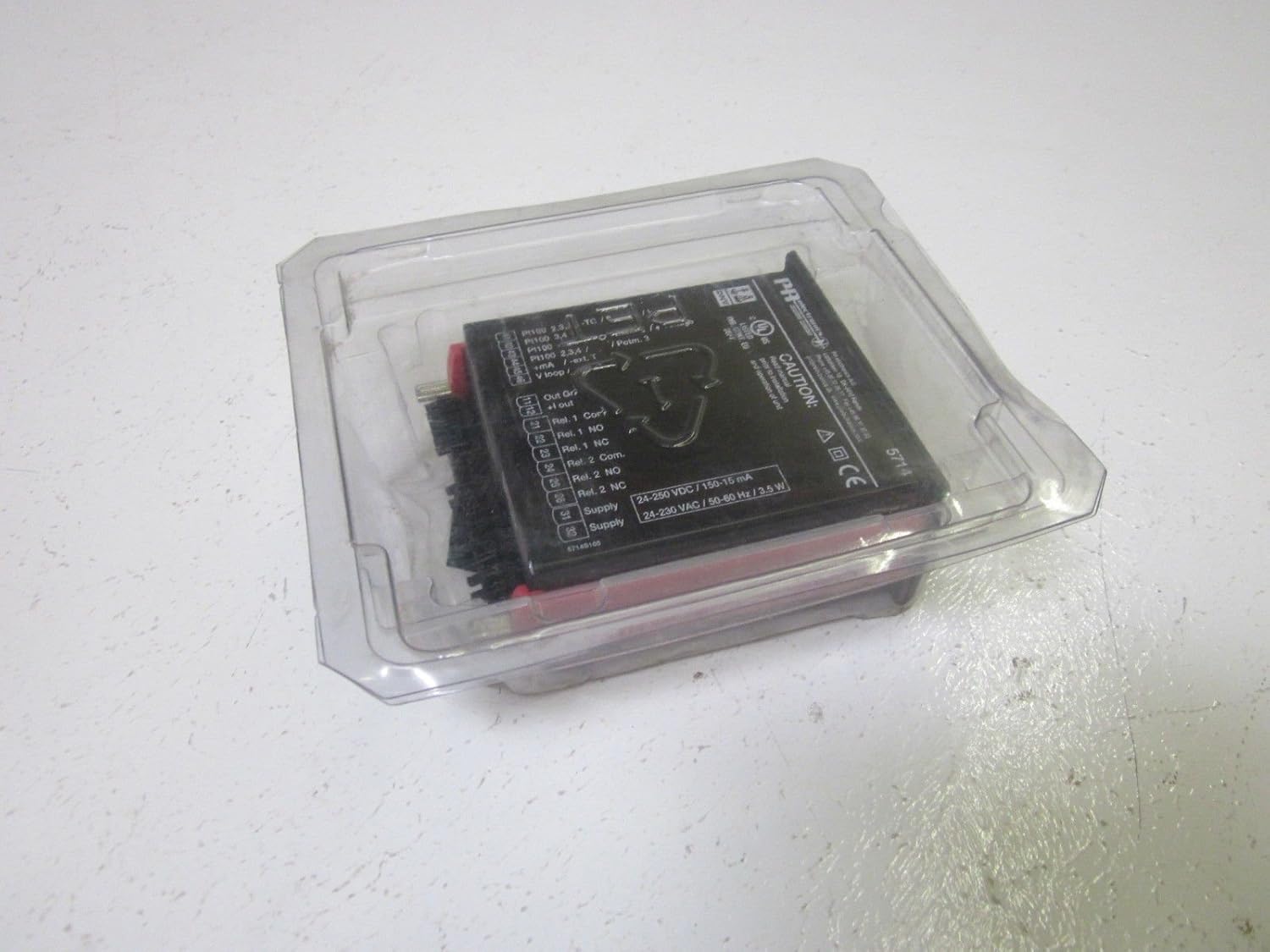 5714B 2 SPDT Relay Output, 24-230 VAC/DC, 4-Digit, Isolated, LED Indicator, PROGRAMMABLE, Size 48 X 96 MM, Universal Input