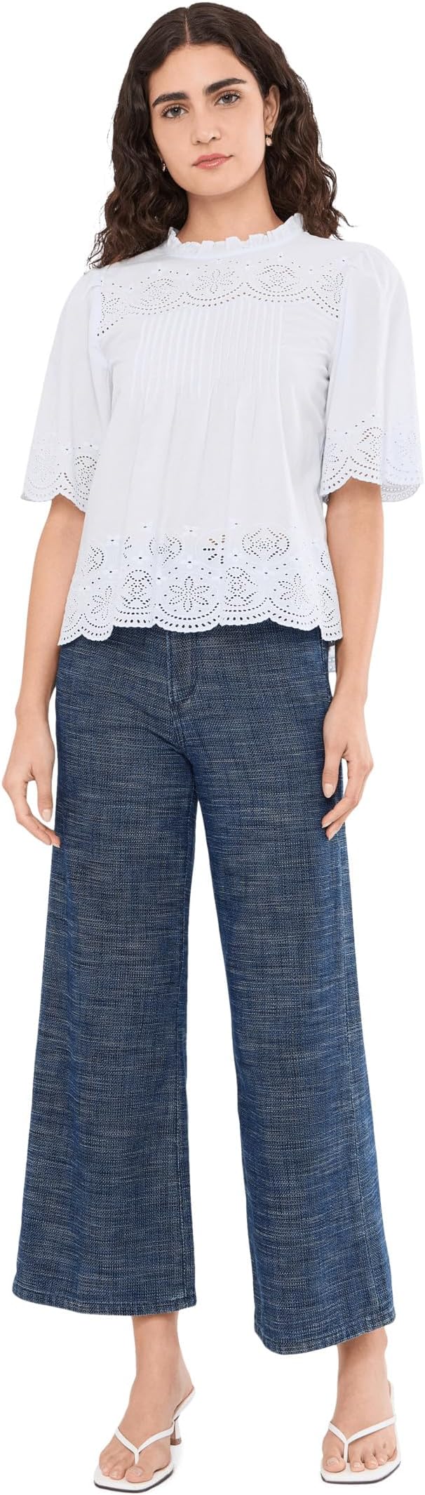 Женские укороченные джинсы Joe's Jeans The Mia, Abundance, цвет: Синий — фото 2