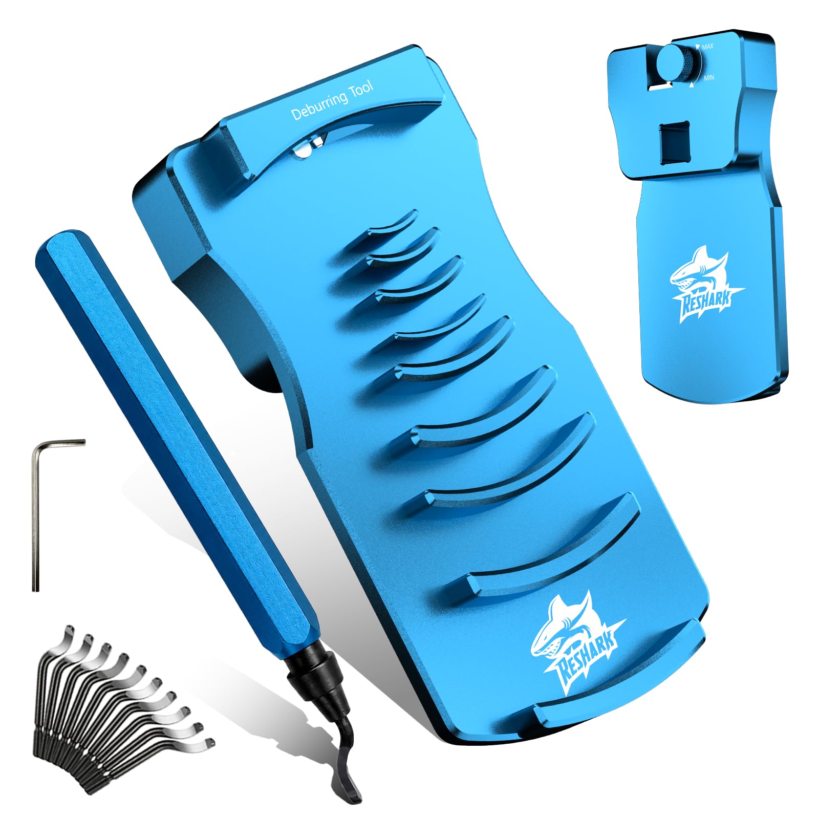 9-in-1 PVC Pipe Deburring Tool - Adjustable Chamfer -11