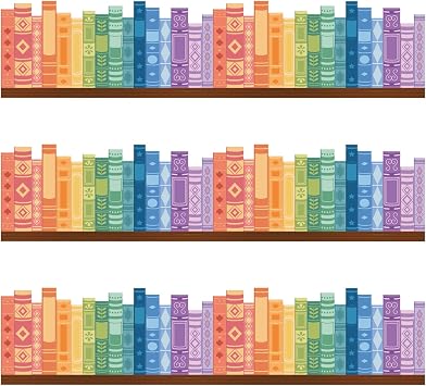 Starboling 50 Feet Bulletin Board Border,Colorful Bookshelf Border Trim Classroom Borders for Back to School,Classroom & Offices