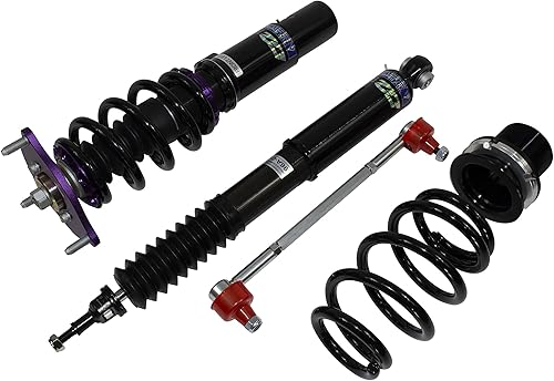 Miniatura 181 de D2 Racing RS Coilovers 36 MANERAS ajustables para 1993-2002 Nissan Marzo