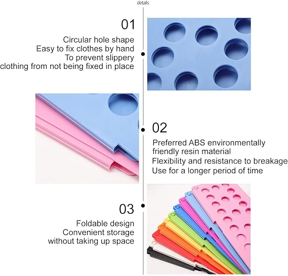 18.9''x15.75'' Clothes Folding Board, Adjustable T-Shirt Folder,Shirt Folder Board Durable Tshirt Folder Foldable Laundry Folding Machine Clothes Folding Board (02-Pink)