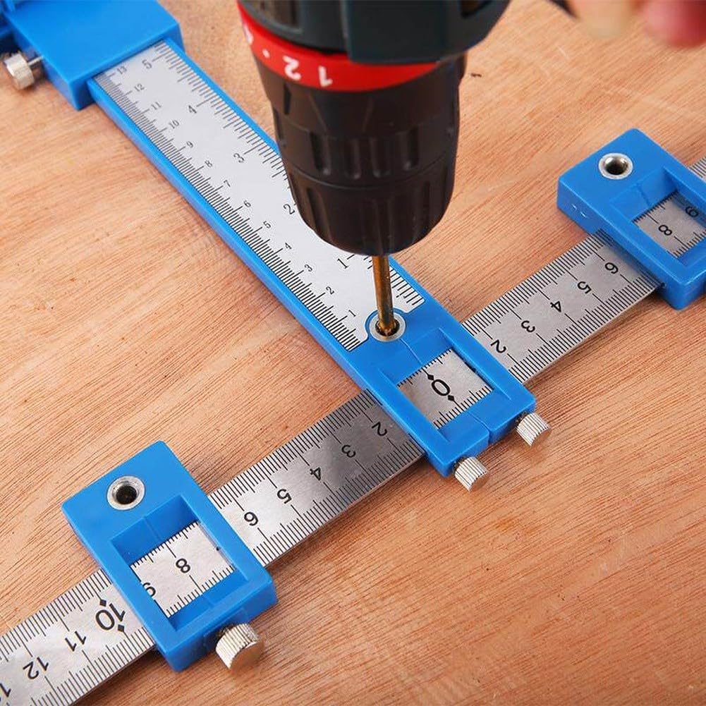 Jig localizzatore per fori in acciaio inox per la lavorazione del legno