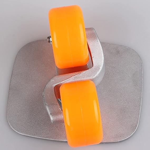 Portable Roller Road Drift Workout Board Skates Anti-slip Plate Truck Orange