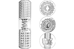 Transparent Crystal Vagina Sleeve Stroker