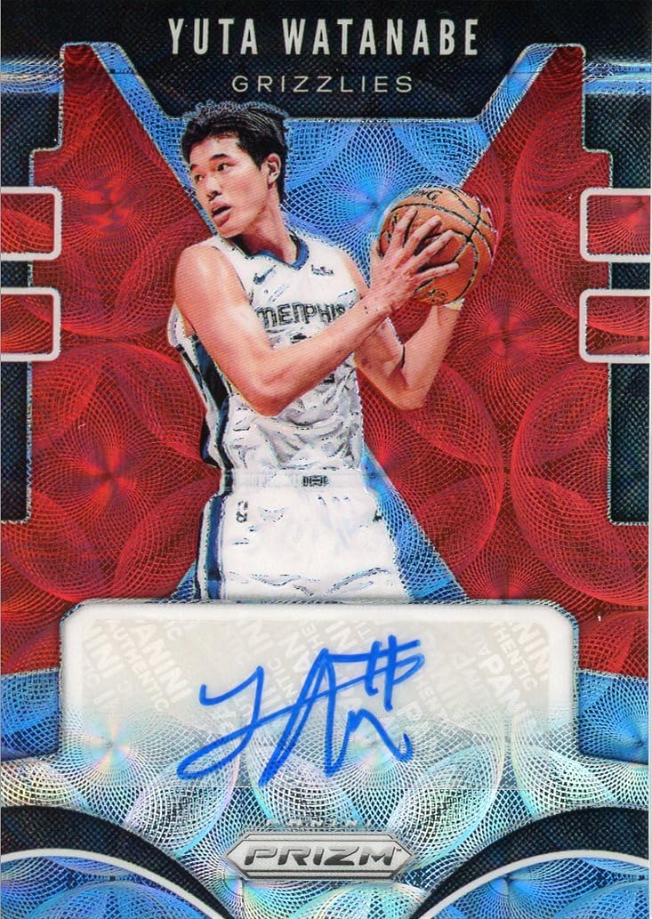 Panini Prizm メンフィス・グリズリーズ 渡邊雄太 直筆サインカード Amazon | 渡邊 雄太 直筆 サイン 入り 2020年 PANINI 社製 PRIZM