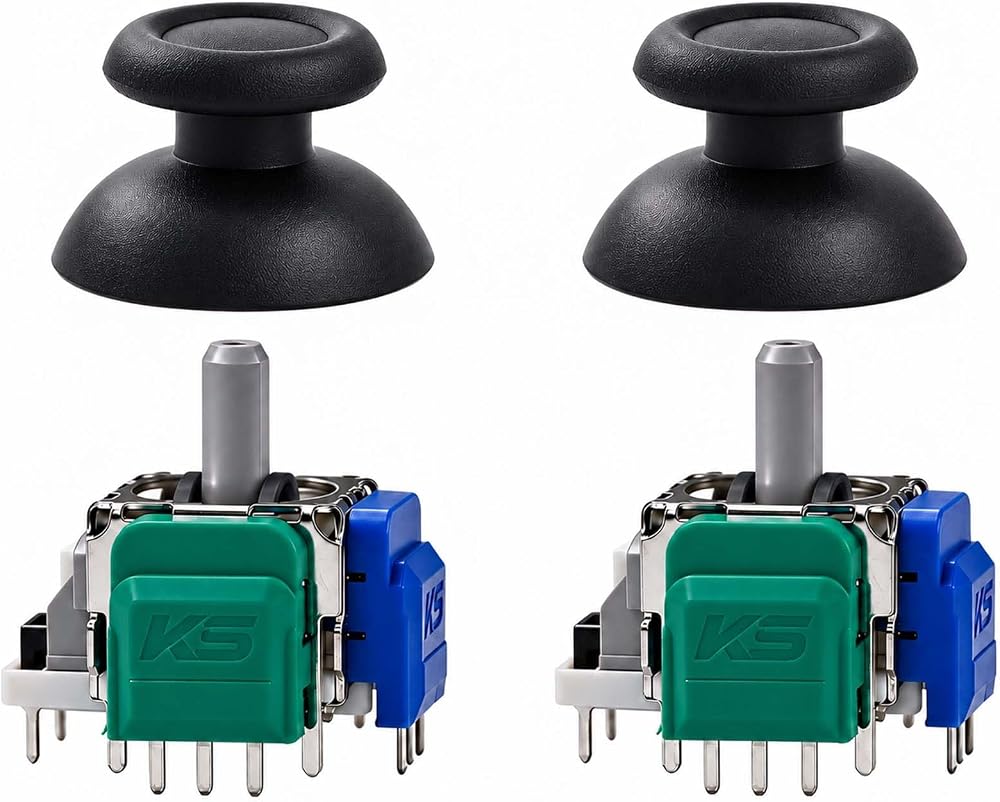 TMR Magnetic Joystick Replacement for PS4 DualShock 4 Controller — 사진 1