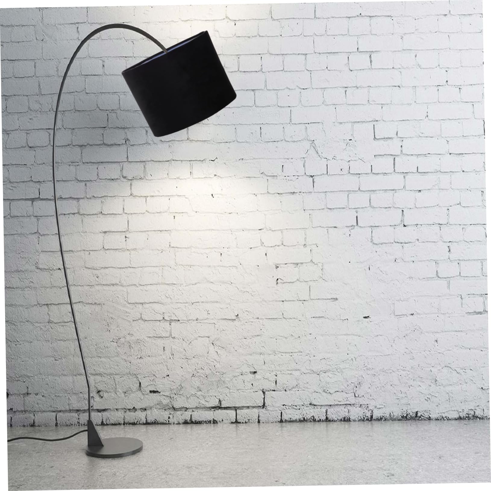 Housoutil Pantalla de Lámpara Ovalada de Tela Forro Blanco, Fácil Instalación y Luz Difusa Decorativa para Sala y Dormitorio