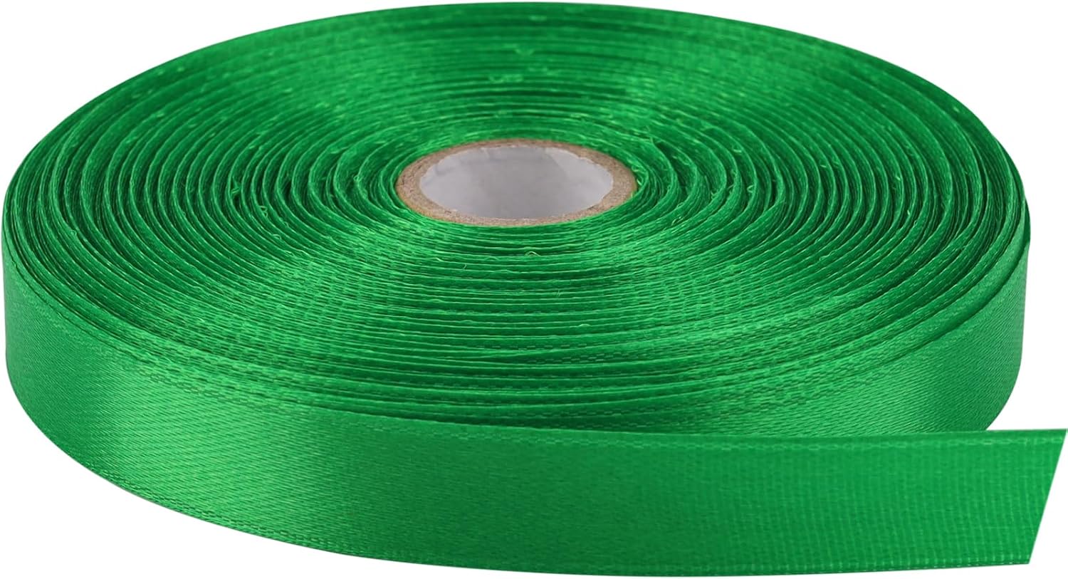 1/2 Inch x 50 Yards Polyester Ribbon - Burgundy | Single-Faced Craft Ribbon for Bows, Gift Packaging, Scrapbooking