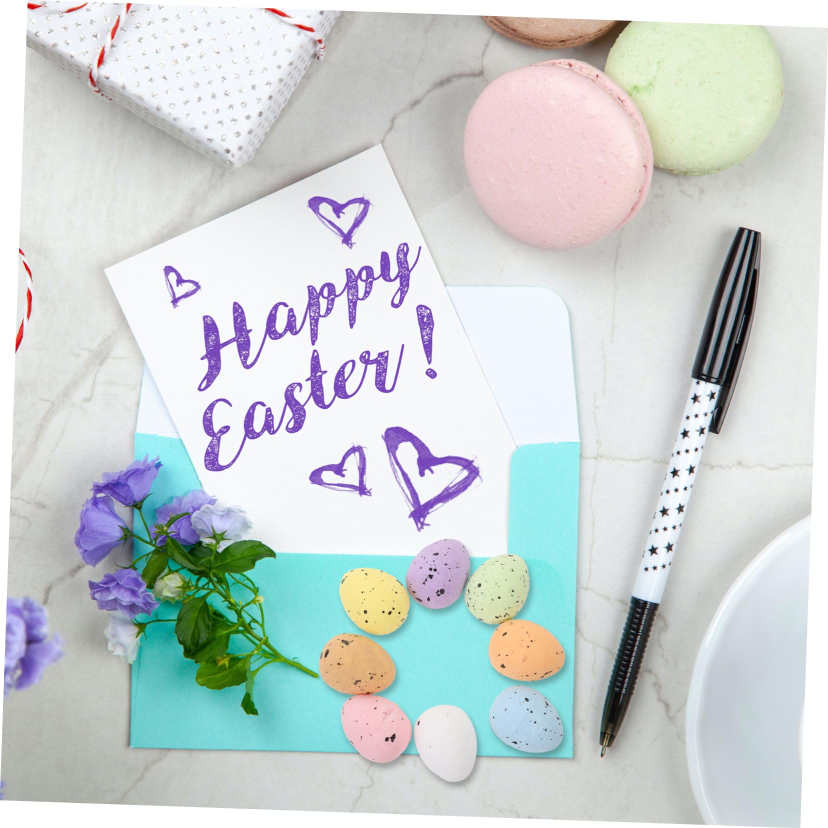 Decorazioni Uova in Schiuma 100 Pezzi Uova Miniature Adorabili per Feste DIY Decorazioni per Cucina e Armadio