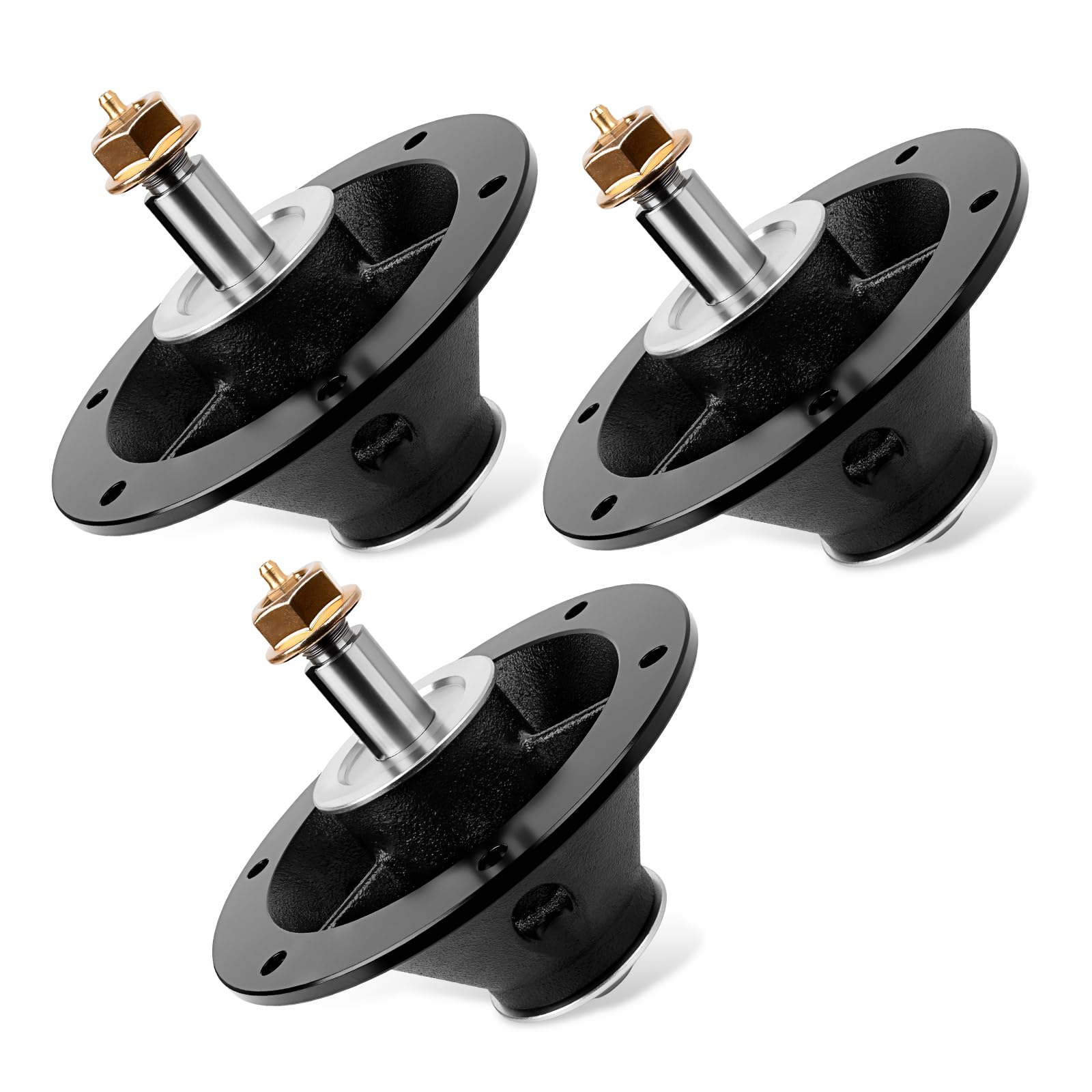 5100993 Lawn Mower Deck Spindle Assembly, Replaces 5100993SM, 285-974, Compatible with F erris F-Series, IS-Series, FW-Series, S napper S150XT, S175X, S200X, S200XT, S implicity 61 inch Decks 3 Pack
