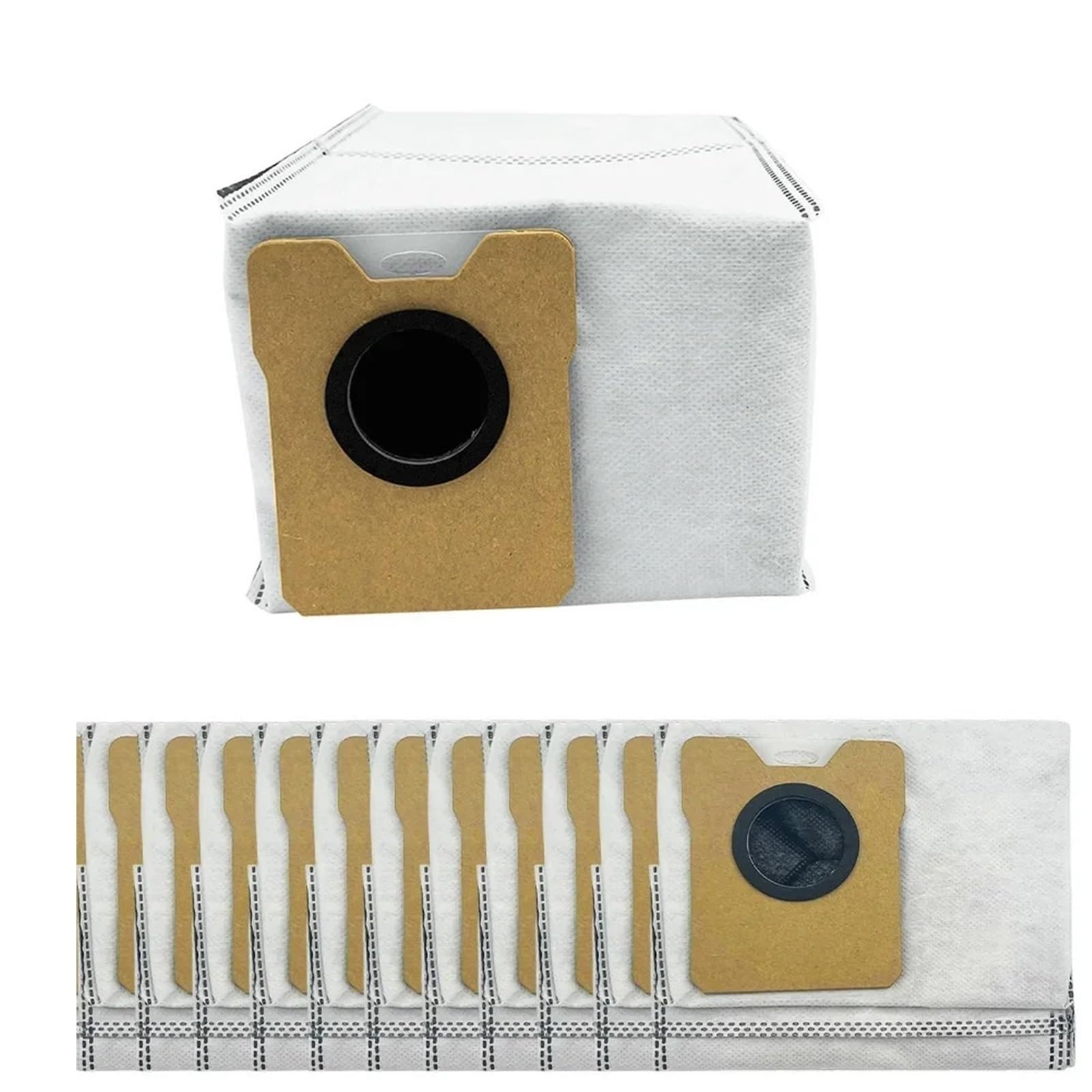 Bolsas For Polvo De 3,3 L De Gran Capacidad, Compatibles Con Aspiradoras Eufy, C10 Y C20, Y Piezas De Limpieza For Aspiradoras Omni.(20pcs)