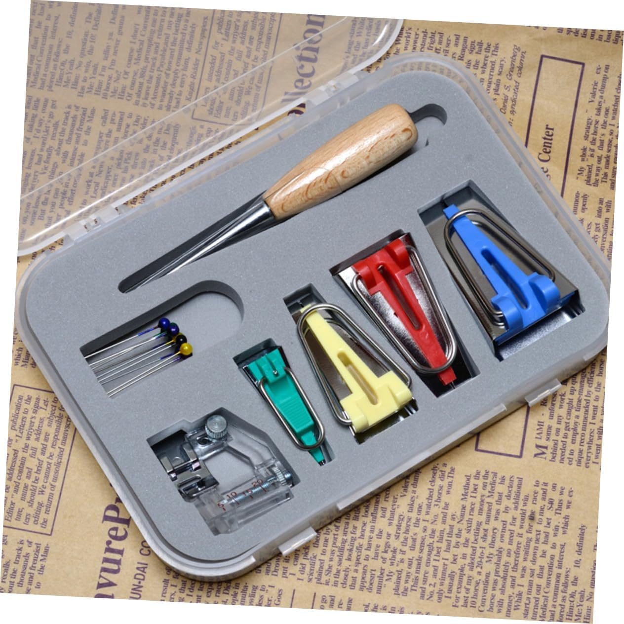 Sewing Starter Kit Quilting Tools Set Bias Binder Foot Kit Electric Sewing Machine Accessories