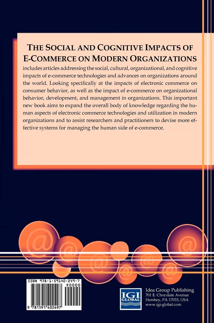 The Social and Cognitive Impacts of e-Commerce on Modern Organizations