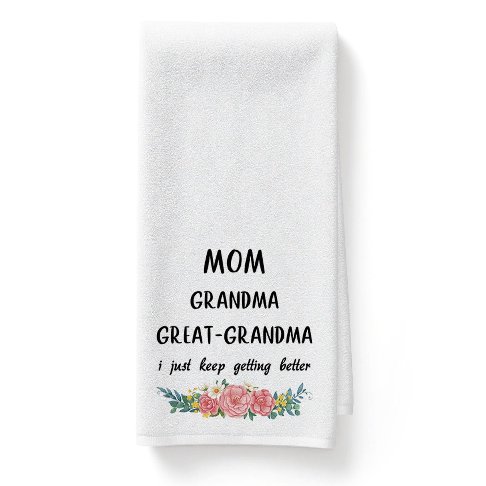 Yeeaulpa Grandma Gifts Towels for Grandma Birthday Gift for Nanny Granny Nan Nana Nanna Gran Nannie Nannan Grandparents Gift from Grandchildren Mother's Day Kitchen Towel