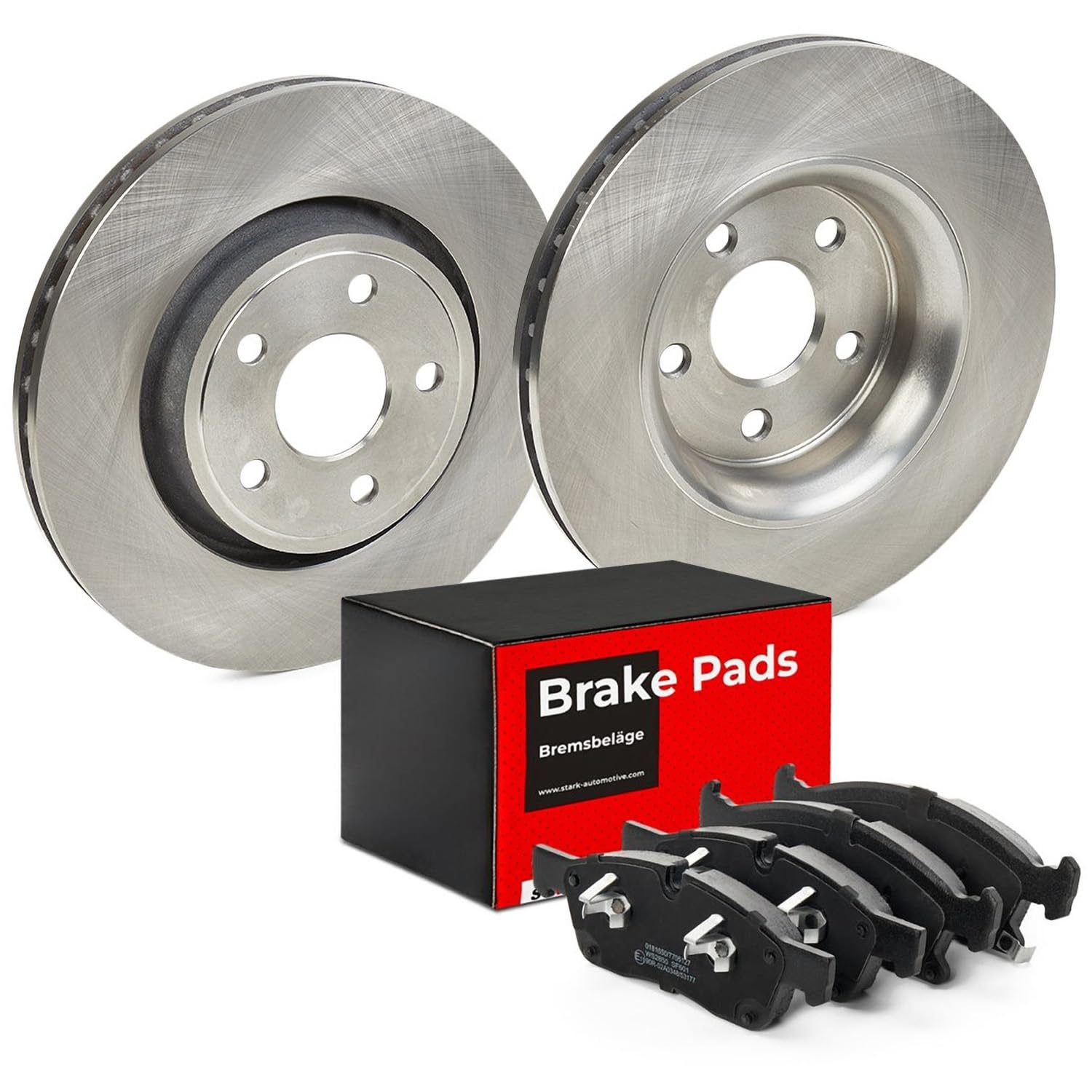 STARK Bremsen Set Vorne 350,0mm Bremsscheiben und Beläge Komplett Kompatibel mit JEEP GRAND CHEROKEE IV WK, WK2, DODGE Durango WD
