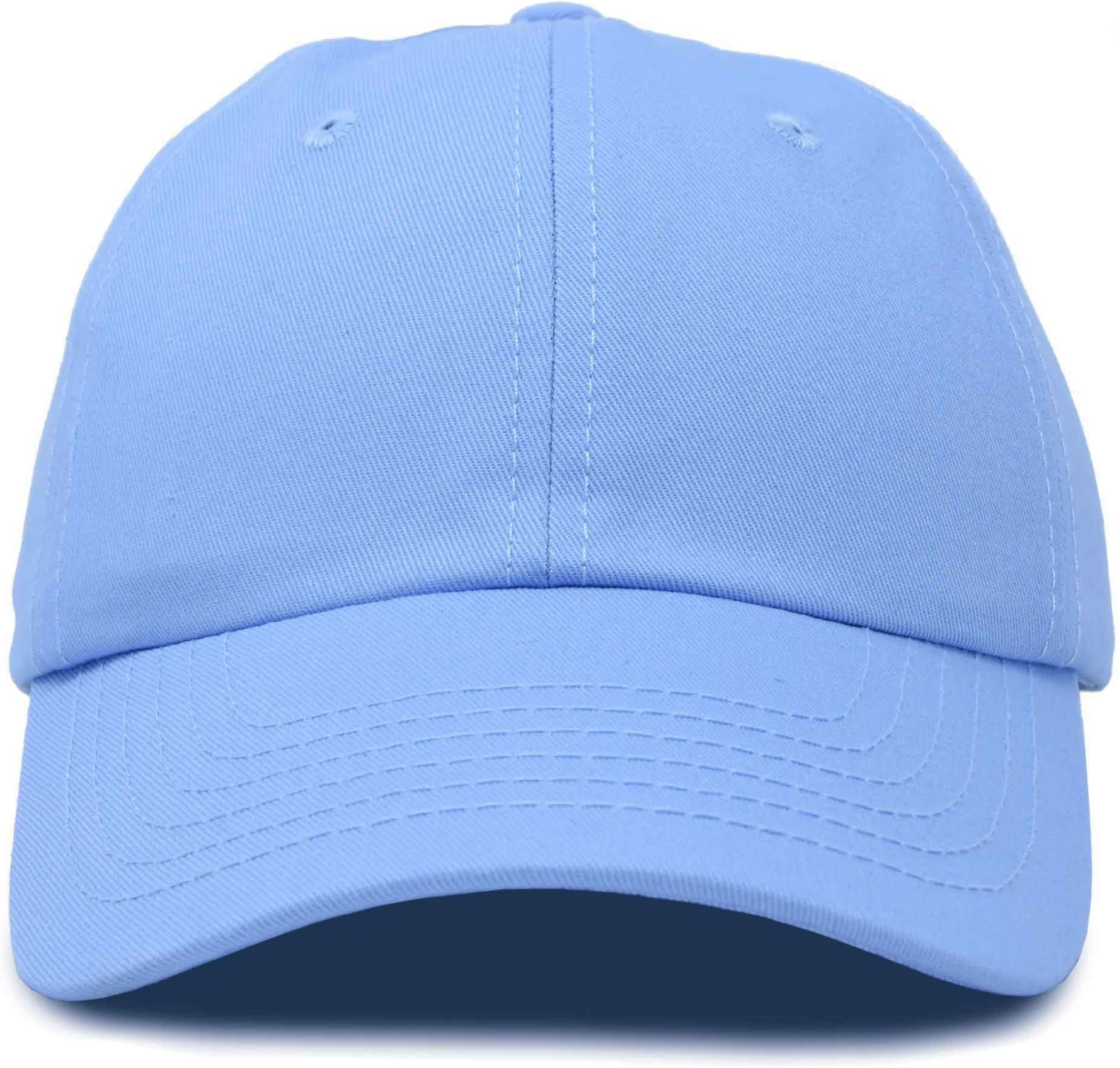 Unisex Cotton Cap Adjustable Plain Hat - Unstructured (14 Colors)