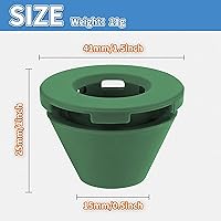 Vista 2 de Boquilla de café de silicona antifugas para Keurig K-Mini y Express, accesorio a prueba de salpicaduras, diseño sin goteo, fácil de limpiar y Negro