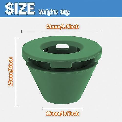 Miniatura 2 de Boquilla de café de silicona antifugas para Keurig K-Mini y Express, accesorio a prueba de salpicaduras, diseño sin goteo, fácil de limpiar y Negro