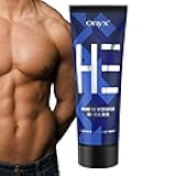 Onyx HE Tanning Bed Lotion for Men - Indoor Tanning Lotion Accelerator & Bronzer, Quick & Dark Tan, Men's Tanning Lotion with Skin Firming, Muscle Bronzing Complex & Moisturizing Formula