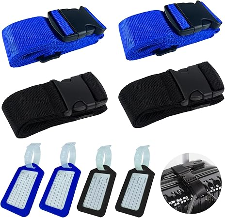 Teeoff 2 cinghie per valigie cinture da viaggio accessori per