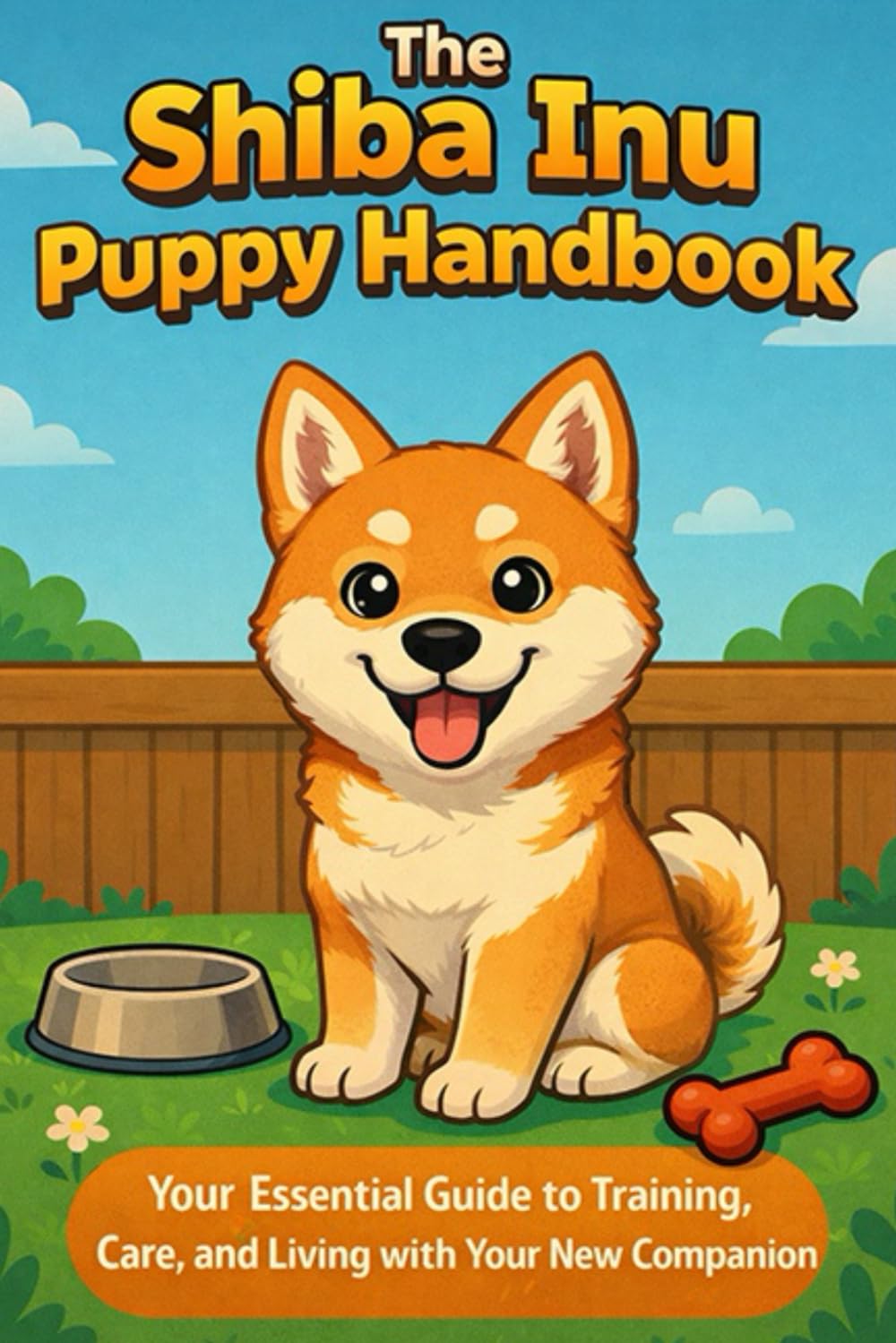 The Shiba Inu Puppy Handbook: Your Essential Guide to Training, Care, and Living with Your New Companion