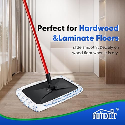 Miniatura 5 de HOMEXCEL Almohadillas de microfibra reutilizables compatibles con O-Cedar Hardwood Floor'N More, almohadillas de microfibra para la cabeza de mopa