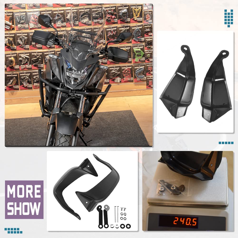 Manubrio moto per CB 500 X CB 500F paramani protezione per le mani protezione freno frizione compatibile con CB500X CB500F 2013-2022 2014 2015 2016 2017 2018 2019 2020 2021 Paravento