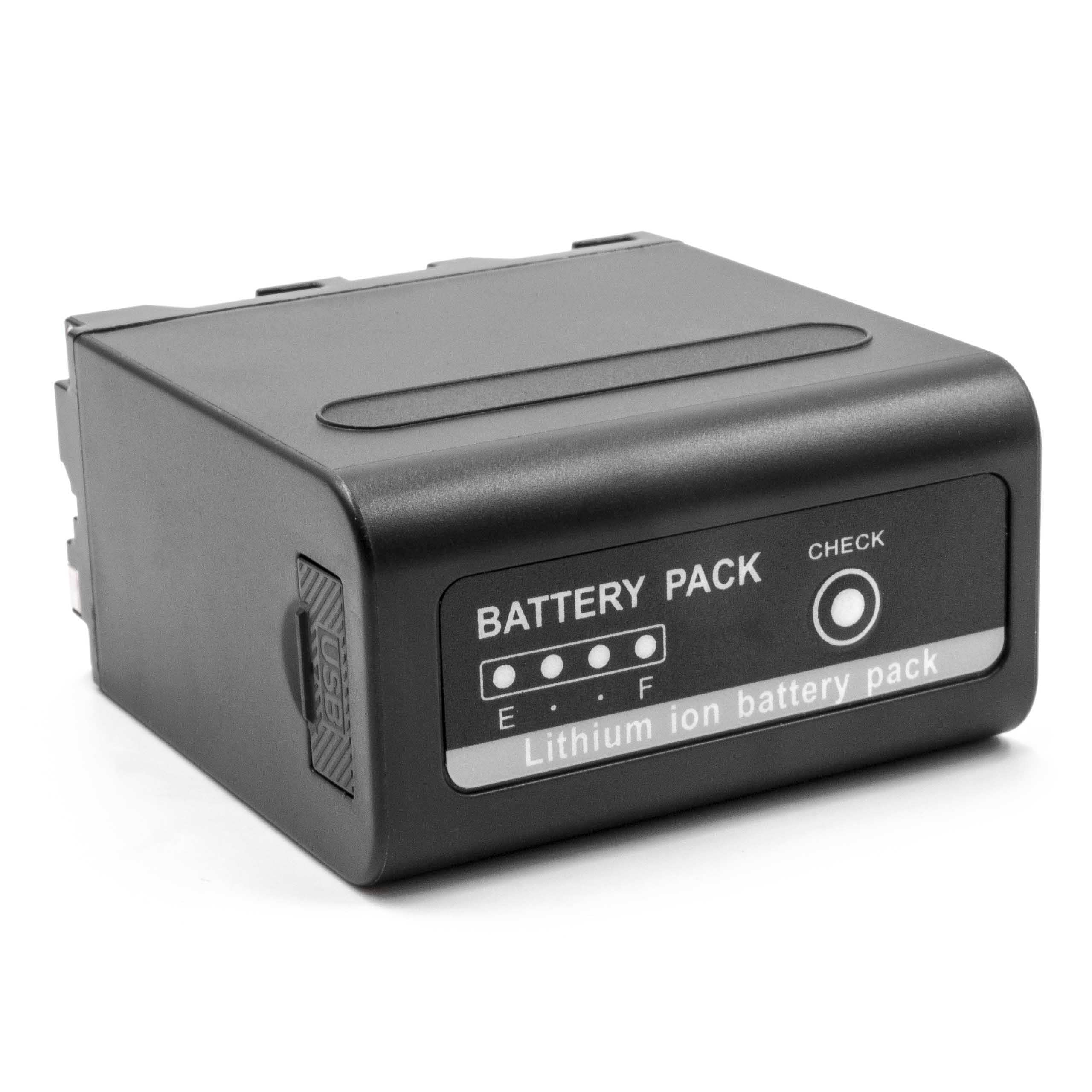 Vhbw Batteria Al Litio 1800mAh 7,2V Per Videocamera Sony CCD-TR76/TR87/TR910/TR930 E Molti Altri, Sostituisce BP-10, NP-F330, NP-F550 - 4