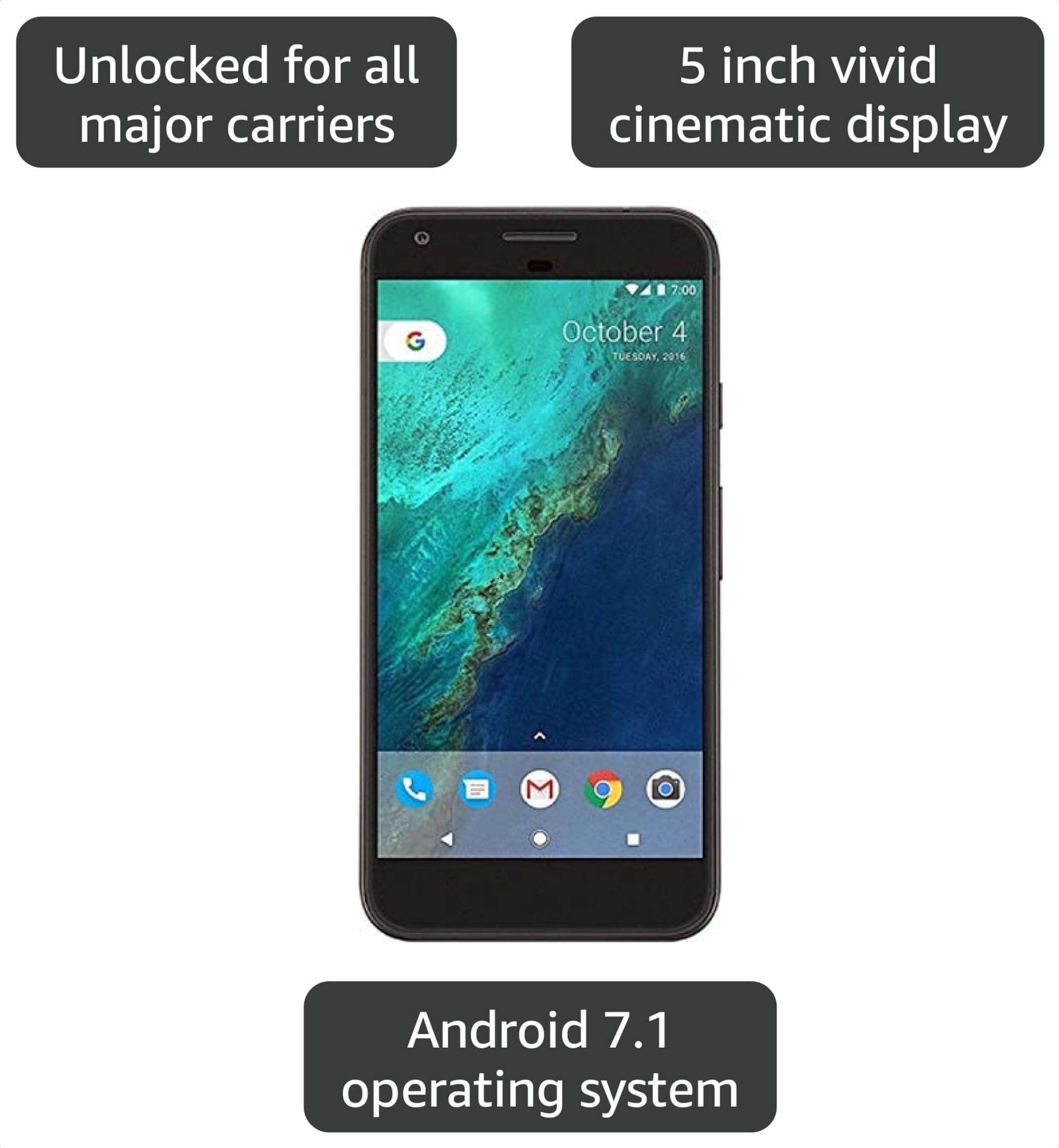 Amazon.com: Google Pixel 32GB Factory Unlocked US Version