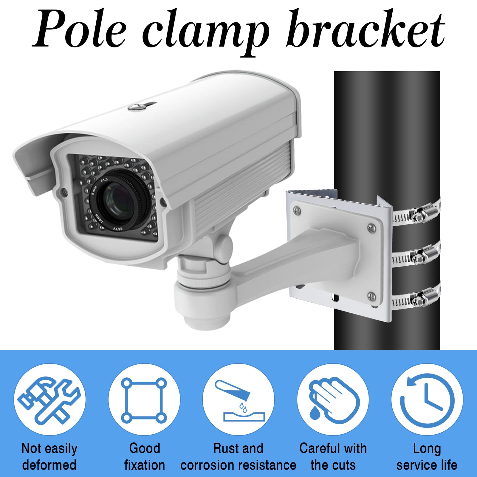 GEOLEVEL Supporto Da Parete Adatto Alla Telecamera Di Sorveglianza - Foto 11