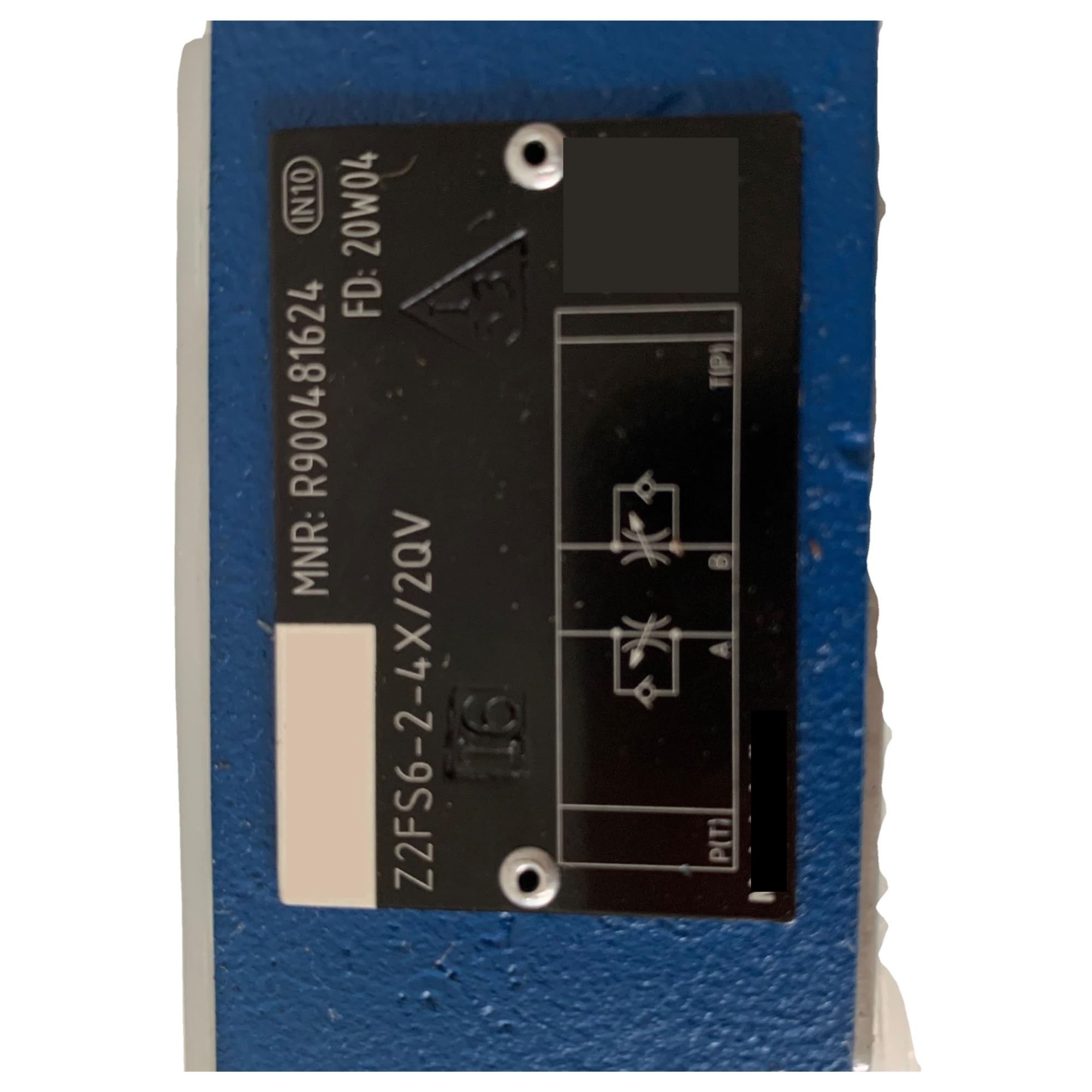 Soupape hydraulique Z2FS 6-2-4X-2QV clapet anti-retour et limiteur R900481624