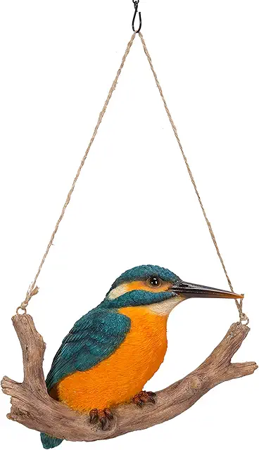 Vivid Arts Hanging Kingfisher Garden Ornament - Ijsvogel Beeldjes